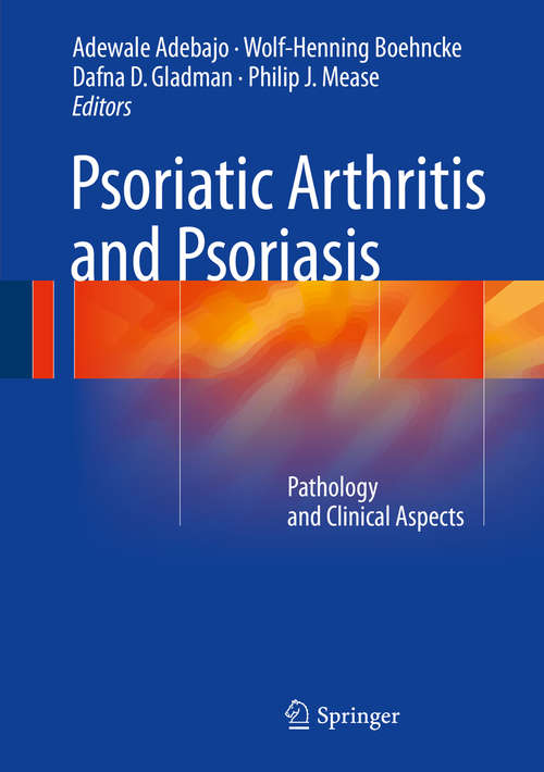Book cover of Psoriatic Arthritis and Psoriasis