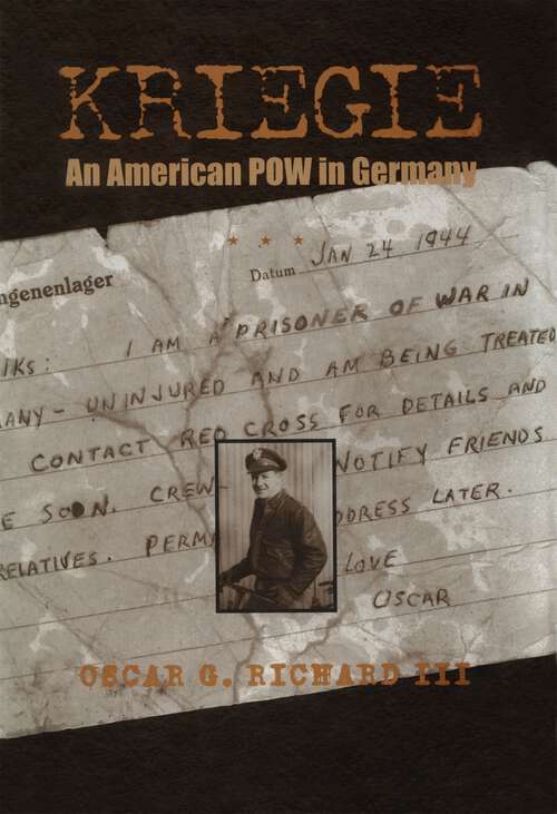Book cover of Kriegie: An American POW in Germany