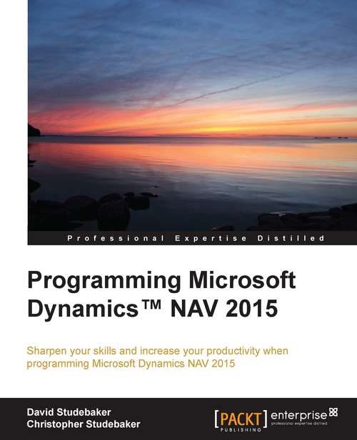 Book cover of Programming Microsoft Dynamics™ NAV 2015