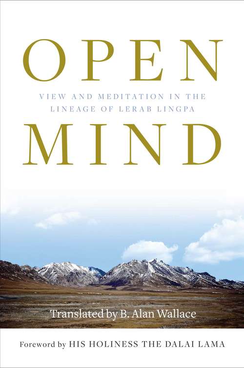 Open Mind: View and Meditation in the Lineage of Lerab Linga