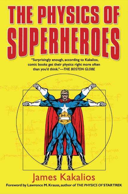 Book cover of The Physics of Superheroes