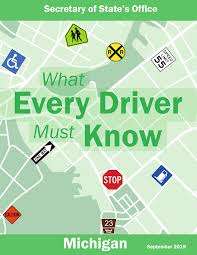 Book cover of What Every Driver Must Know Michigan