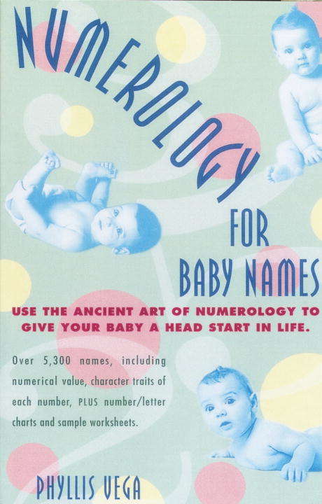 Book cover of Numerology for Baby Names