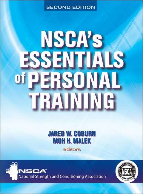 Book cover of NSCA's Essentials of Personal Training (Second Edition)