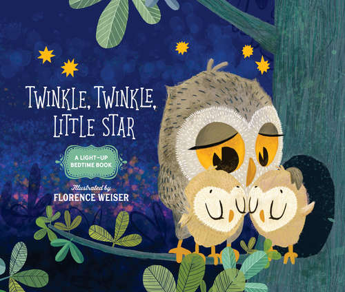 Book cover of Twinkle, Twinkle, Little Star: A Light-Up Bedtime Book