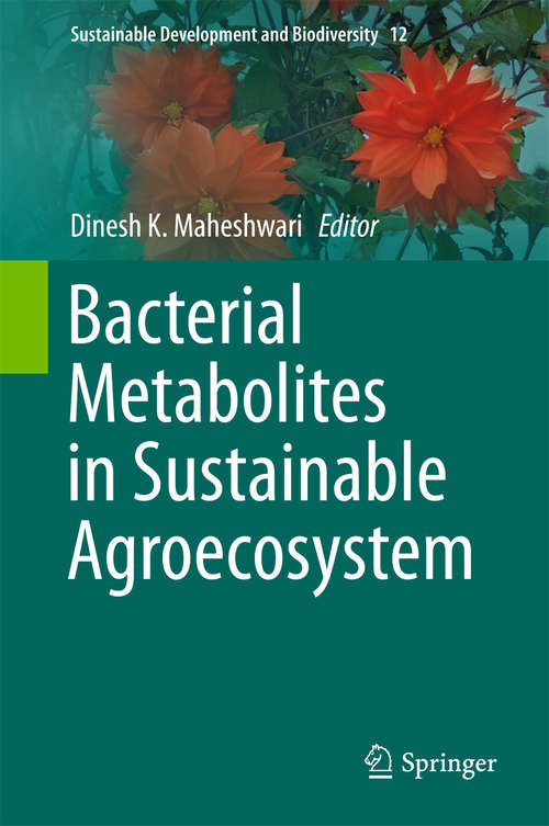 Book cover of Bacterial Metabolites in Sustainable Agroecosystem