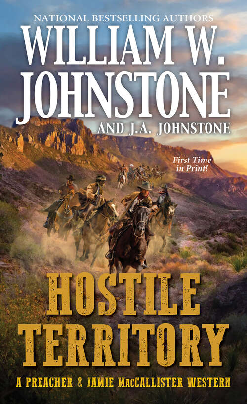 Book cover of Hostile Territory (A Preacher & MacCallister Western #5)