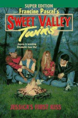 Book cover of Jessica's First Kiss (Sweet Valley Twins Super Edition #8)