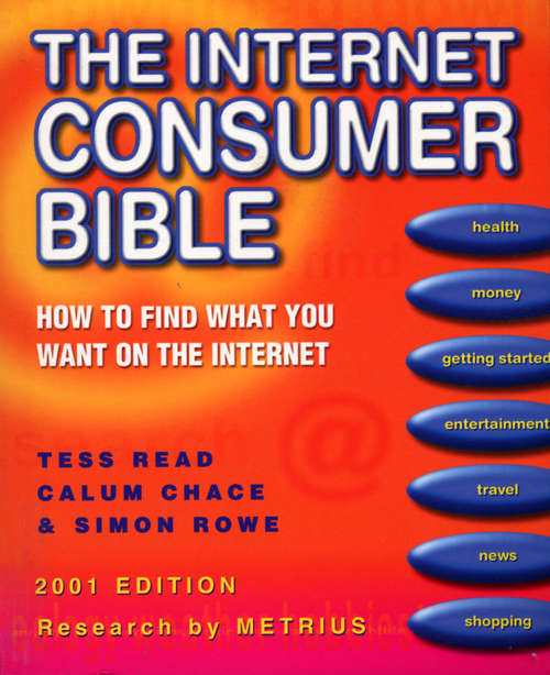 Book cover of The Internet Consumer Bible