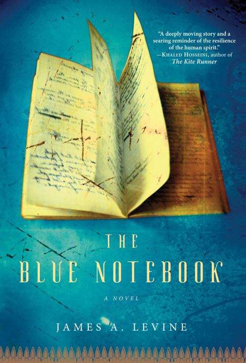 Book cover of The Blue Notebook