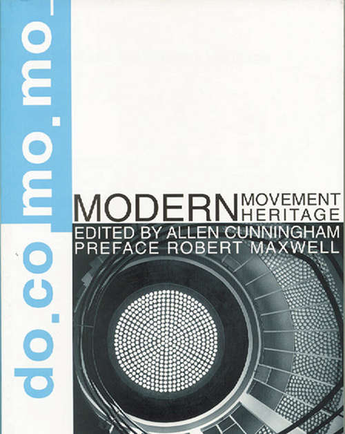 Book cover of Modern Movement Heritage