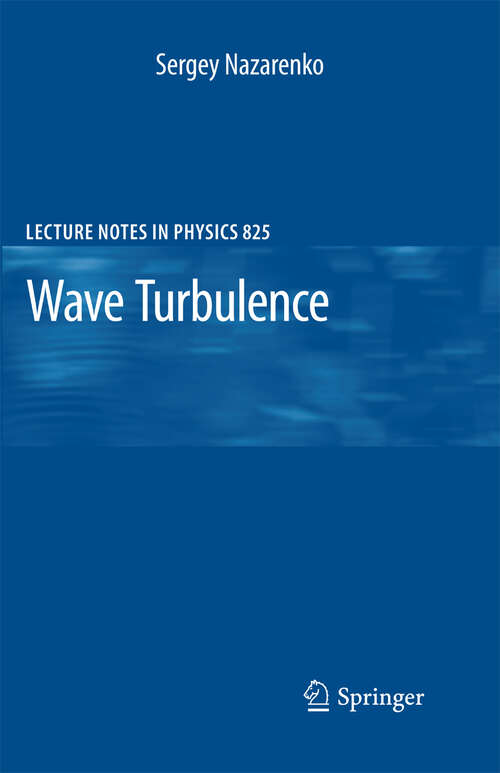 Book cover of Wave Turbulence