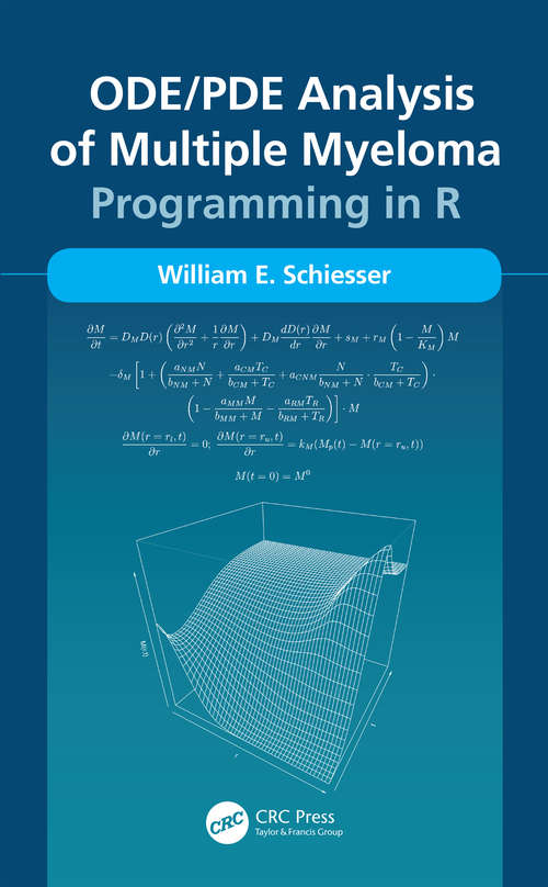 Book cover of ODE/PDE Analysis of Multiple Myeloma: Programming in R