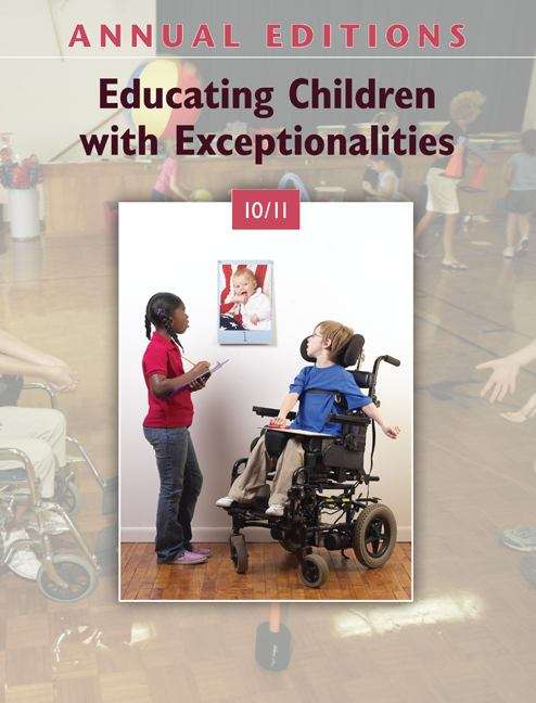 Book cover of Educating Children with Exceptionalities 10/11 (20th edition)