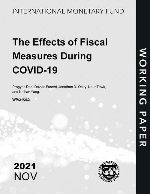 The Effects of Fiscal Measures During COVID-19