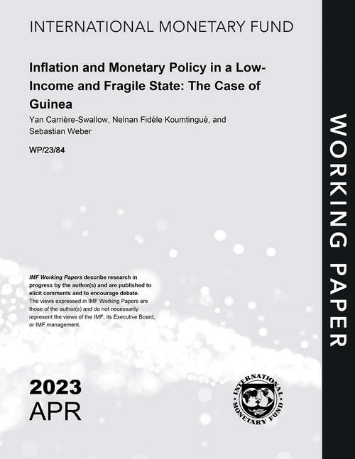 Book cover of Inflation and Monetary Policy in a Low-Income and Fragile State: The Case of Guinea