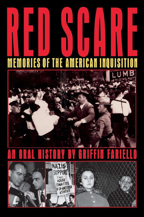 Book cover of Red Scare: Memories of the American Inquisition