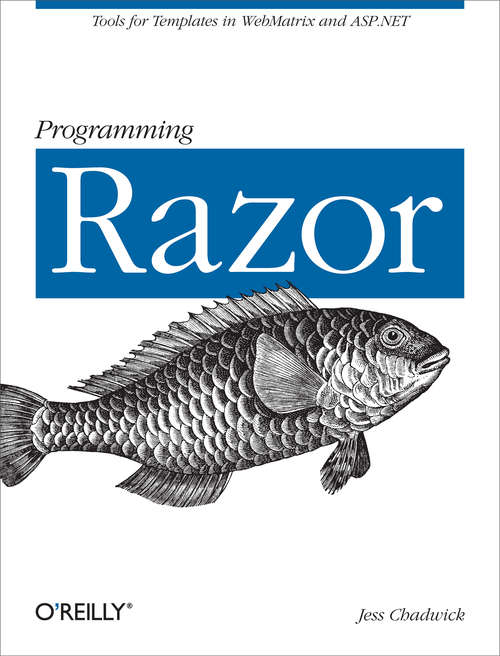 Book cover of Programming Razor