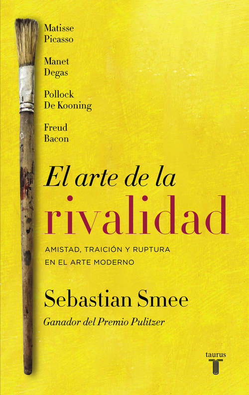 Book cover of El arte de la Rivalidad: Amistad, traición y ruptura en el arte contemporáneo