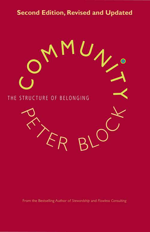 Community: The Structure of Belonging