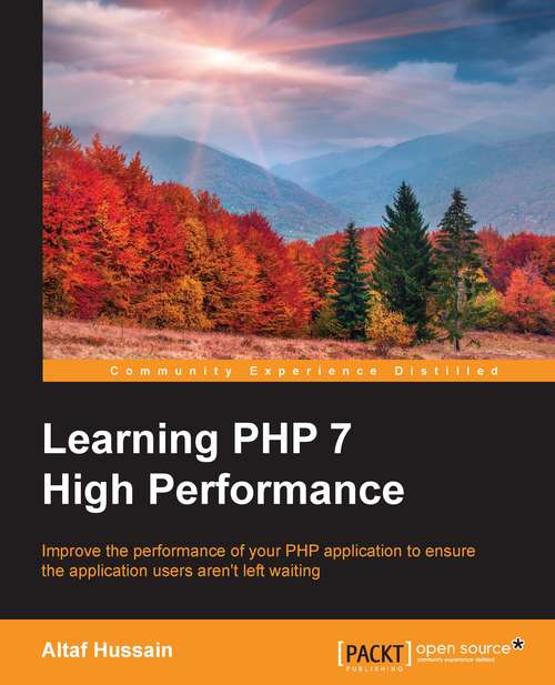 Book cover of Learning PHP 7 High Performance