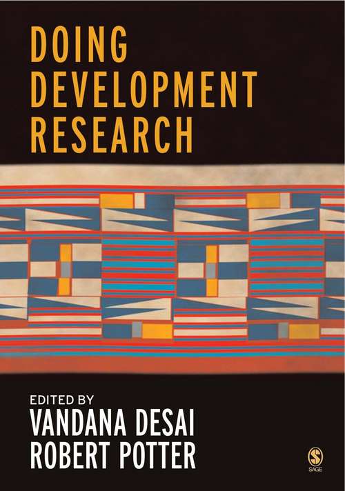 Book cover of Doing Development Research