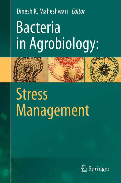 Book cover of Bacteria in Agrobiology: Stress Management