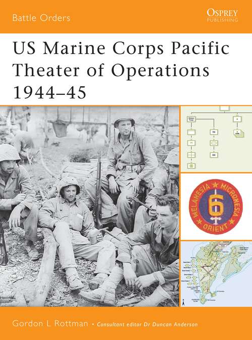 Book cover of US Marine Corps Pacific Theater of Operations 1941-43