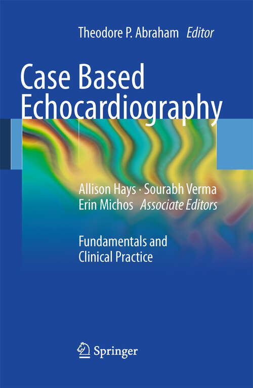 Book cover of Case Based Echocardiography