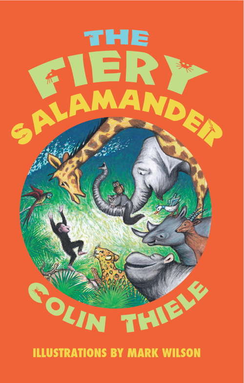 Book cover of The Fiery Salamander