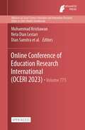 Online Conference of Education Research International (Advances in Social Science, Education and Humanities Research #775)