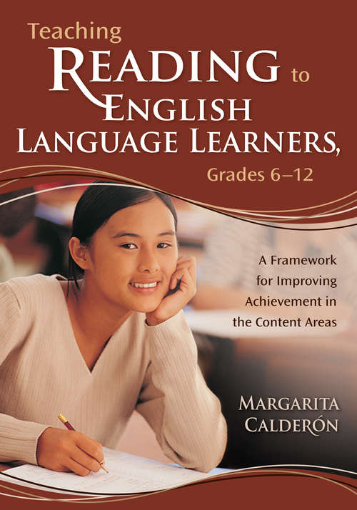 Book cover of Teaching Reading to English Language Learners, Grades 6-12: A Framework for Improving Achievement in the Content Areas