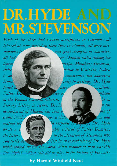 Book cover of Dr. Hyde and Mr. Stevenson