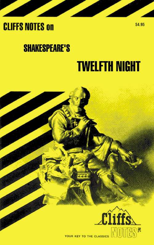 Book cover of CliffsNotes on Shakespeare's Twelfth Night