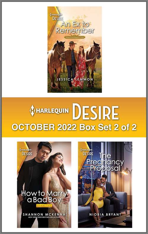 Book cover of Harlequin Desire October 2022 - Box Set 2 of 2 (Original)