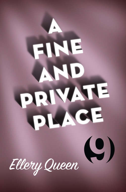 Book cover of A Fine and Private Place