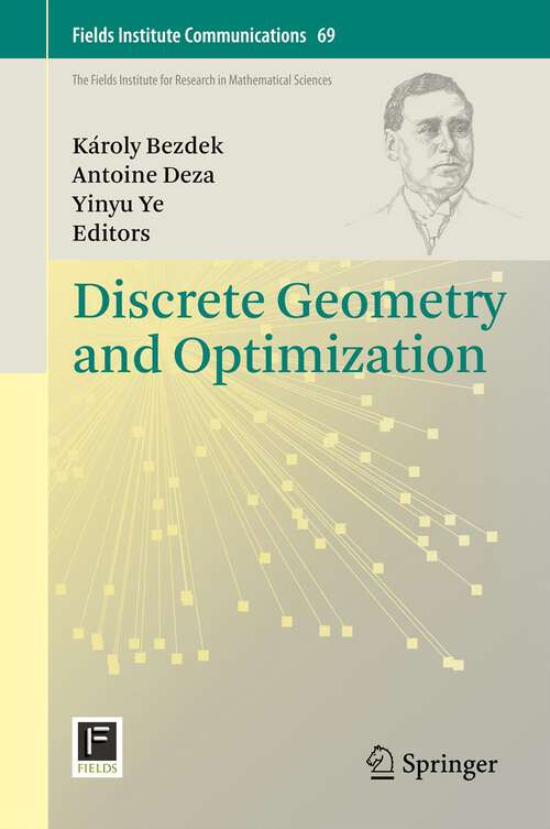 Book cover of Discrete Geometry and Optimization