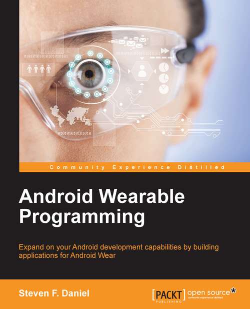 Book cover of Android Wearable Programming