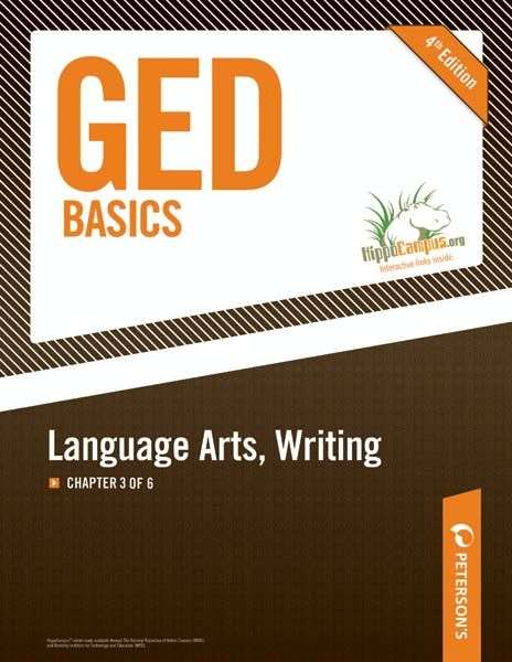 Book cover of GED Basics: Chapter 3 of 6
