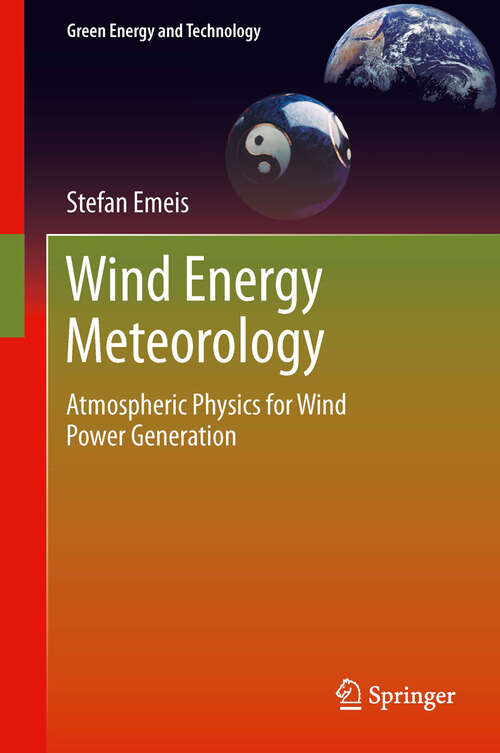 Book cover of Wind Energy Meteorology