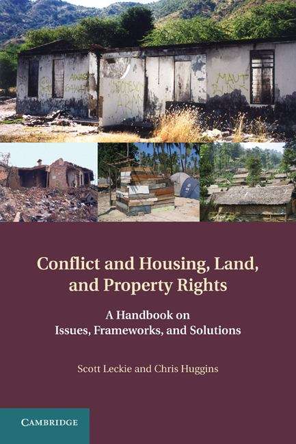 Book cover of Conflict and Housing, Land and Property Rights