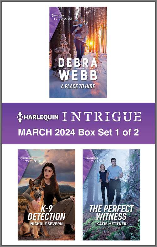 Book cover of Harlequin Intrigue March 2024 - Box Set 1 of 2 (Original)