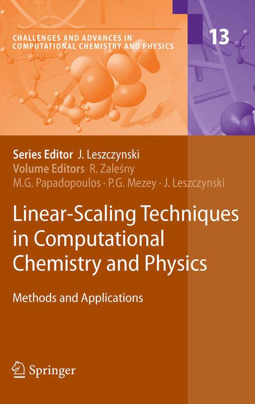 Book cover of Linear-Scaling Techniques in Computational Chemistry and Physics