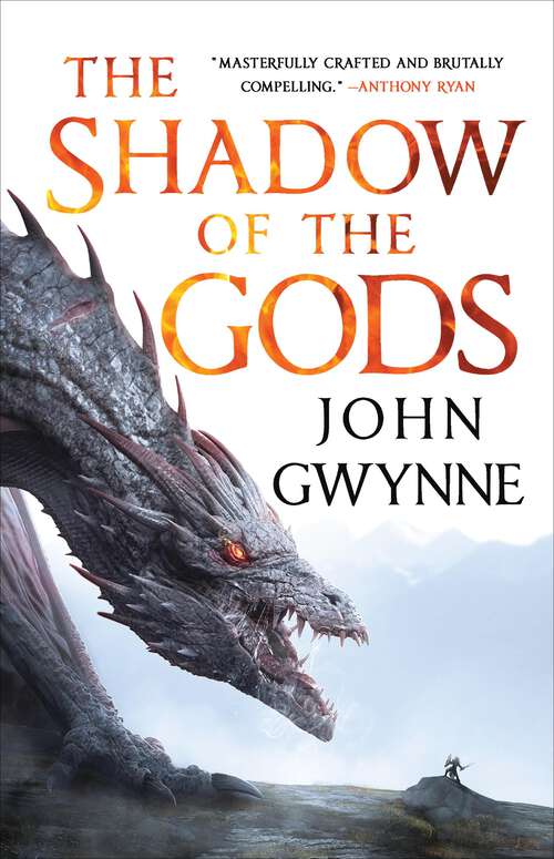 Book cover of The Shadow of the Gods (The Bloodsworn Trilogy #1)