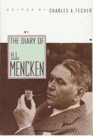 Book cover of The Diary of H. L. Mencken