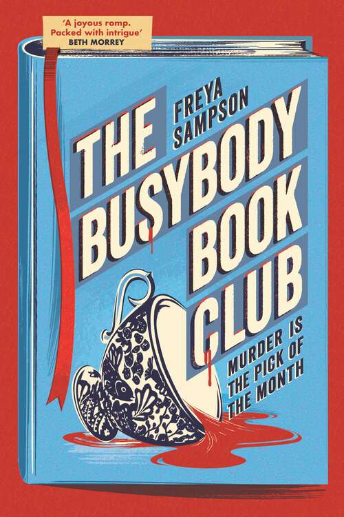 Book cover of The Busybody Book Club: A completely addictive cosy murder mystery