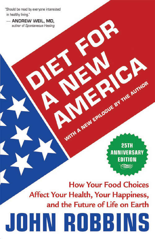 Book cover of Diet for a New America 25th Anniversary Edition