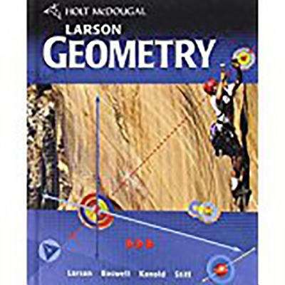 Book cover of Holt McDougal Larson Geometry