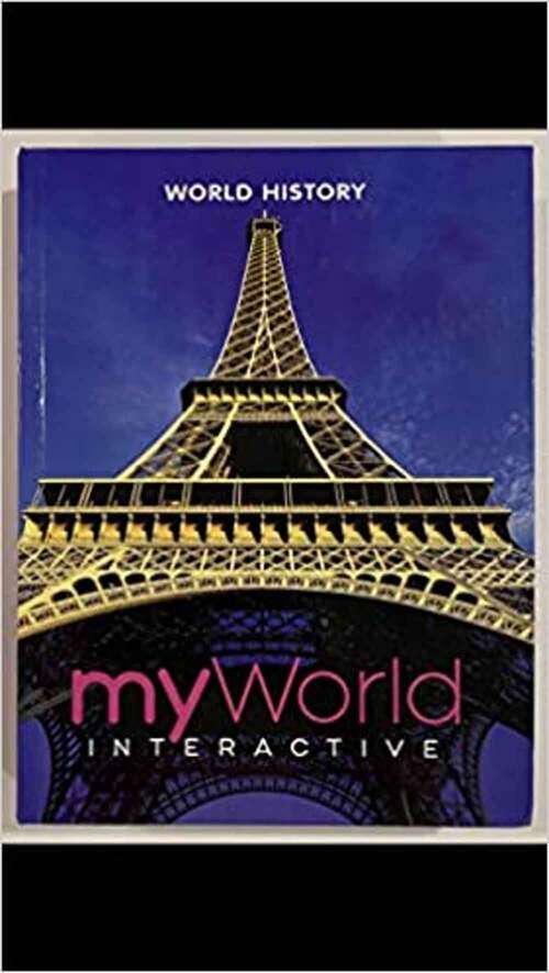 Book cover of myWorld Interactive: World History (National Edition)