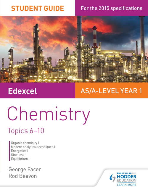 Book cover of Edexcel Chemistry Student Guide 2: Core organic and physical chemistry